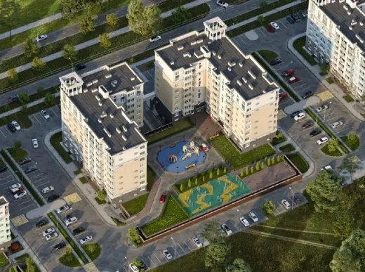Квартира 1-комн. 33.2 кв. м