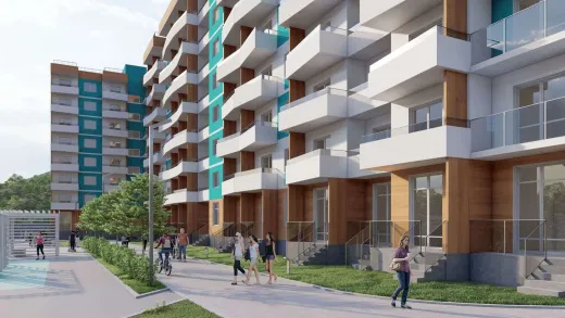 Комплекс апартаментов Бирюзовый квартал