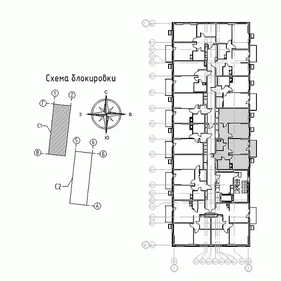 Квартира 3-комн. 70.99 кв. м