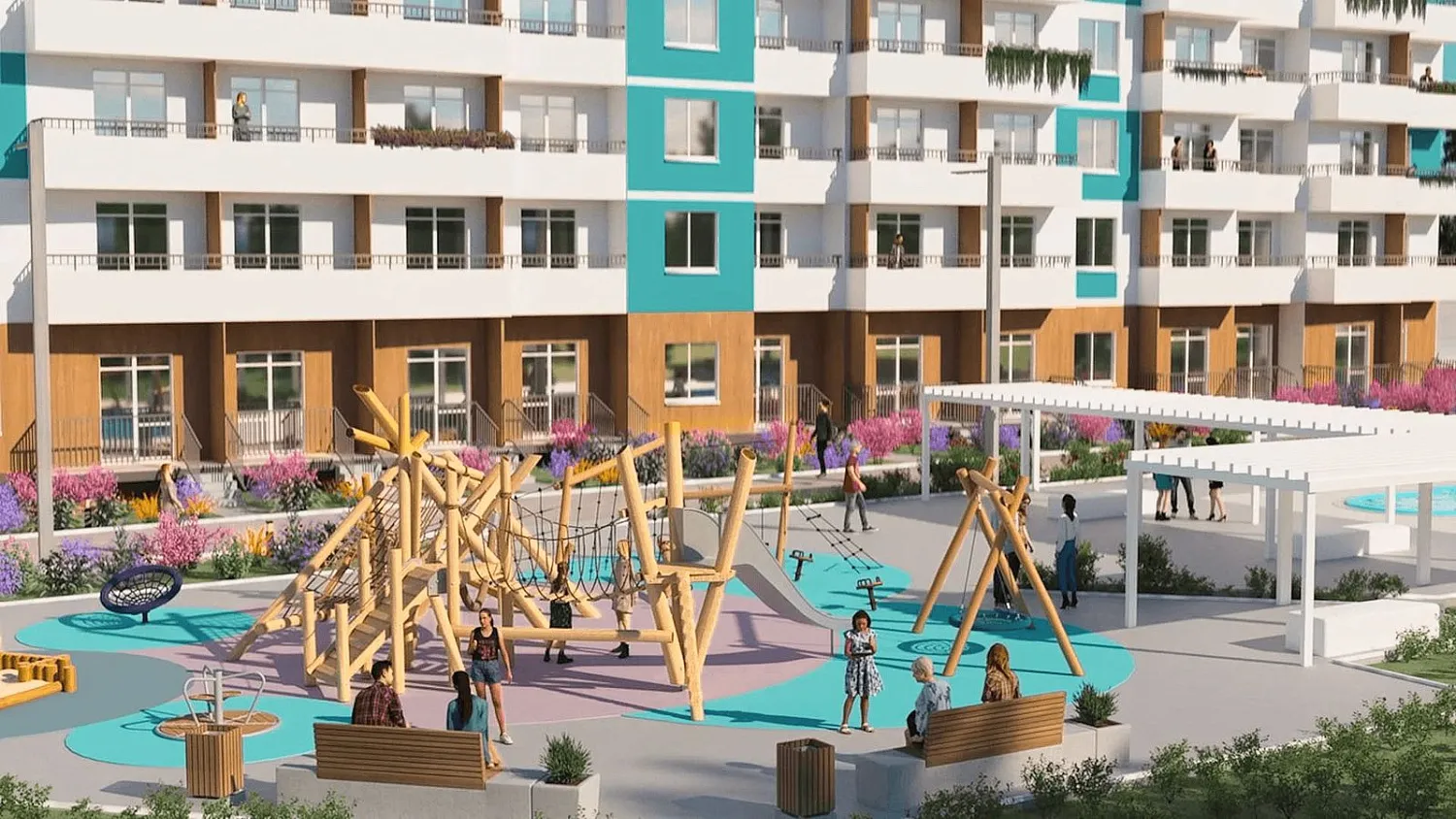 Комплекс апартаментов Бирюзовый квартал