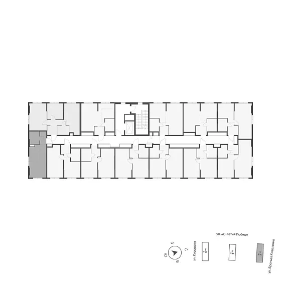 Квартира Студия 28.4 кв. м