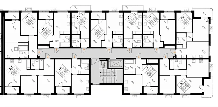 Квартира Студия 23.87 кв. м