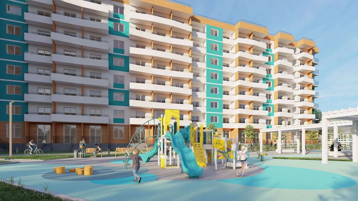 Комплекс апартаментов Бирюзовый квартал