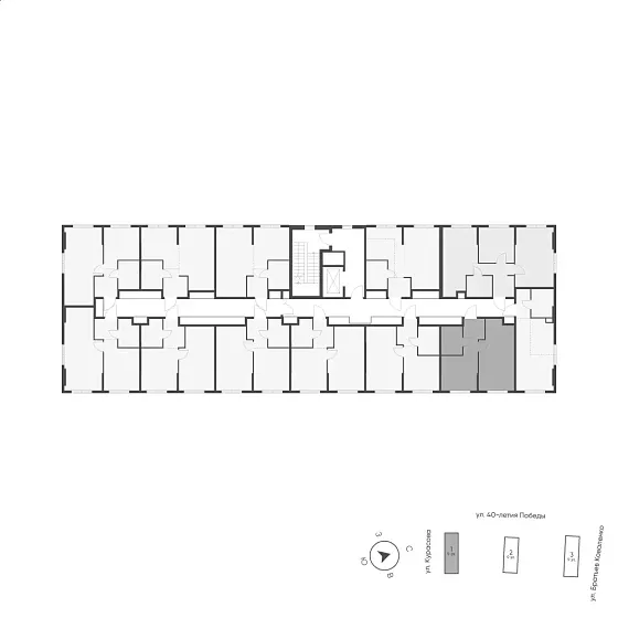 Квартира 1-комн. 37.4 кв. м