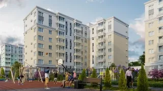 Квартира 1-комн. 33.2 кв. м