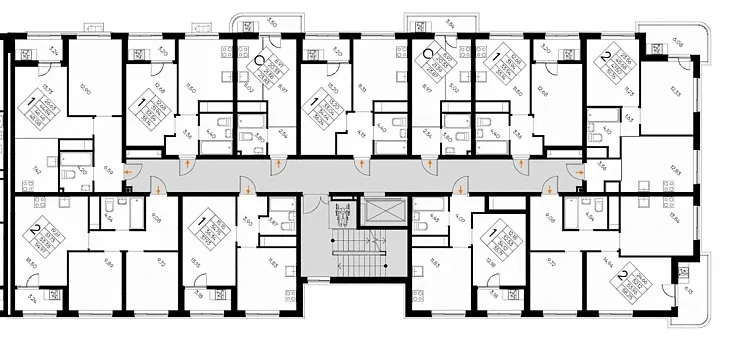 Квартира Студия 23.83 кв. м