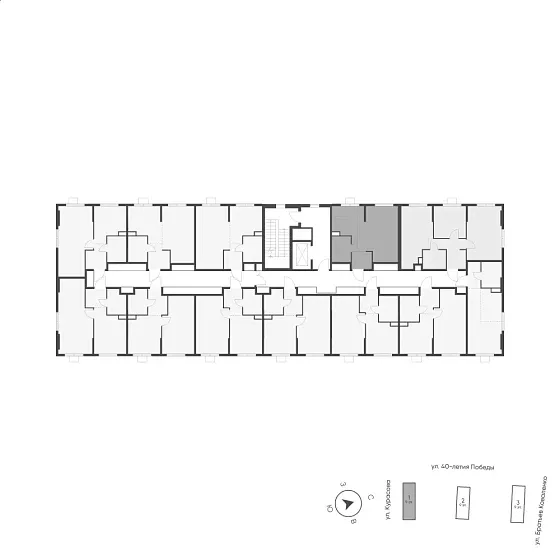 Квартира Студия 35.2 кв. м