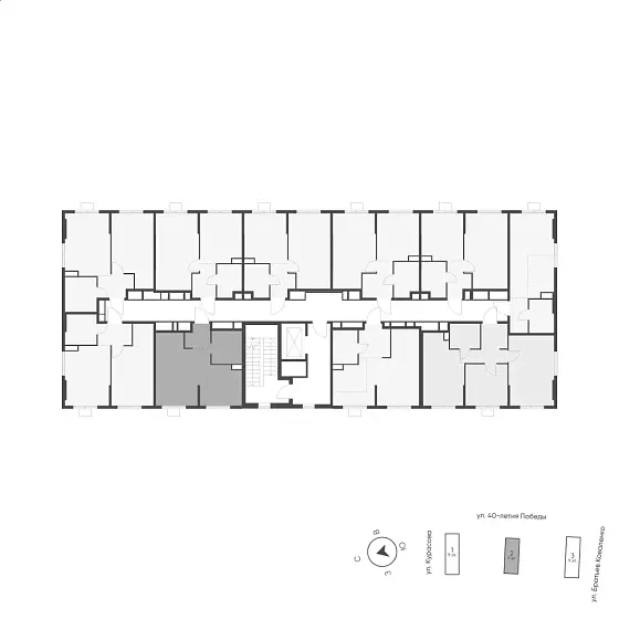 Квартира 1-комн. 34.8 кв. м