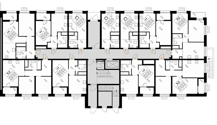 Квартира Студия 20.75 кв. м