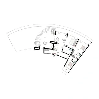 Апартаменты 3-комн.