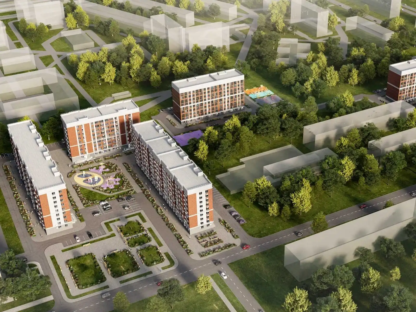 Квартира 2-комн. 55.7 кв. м