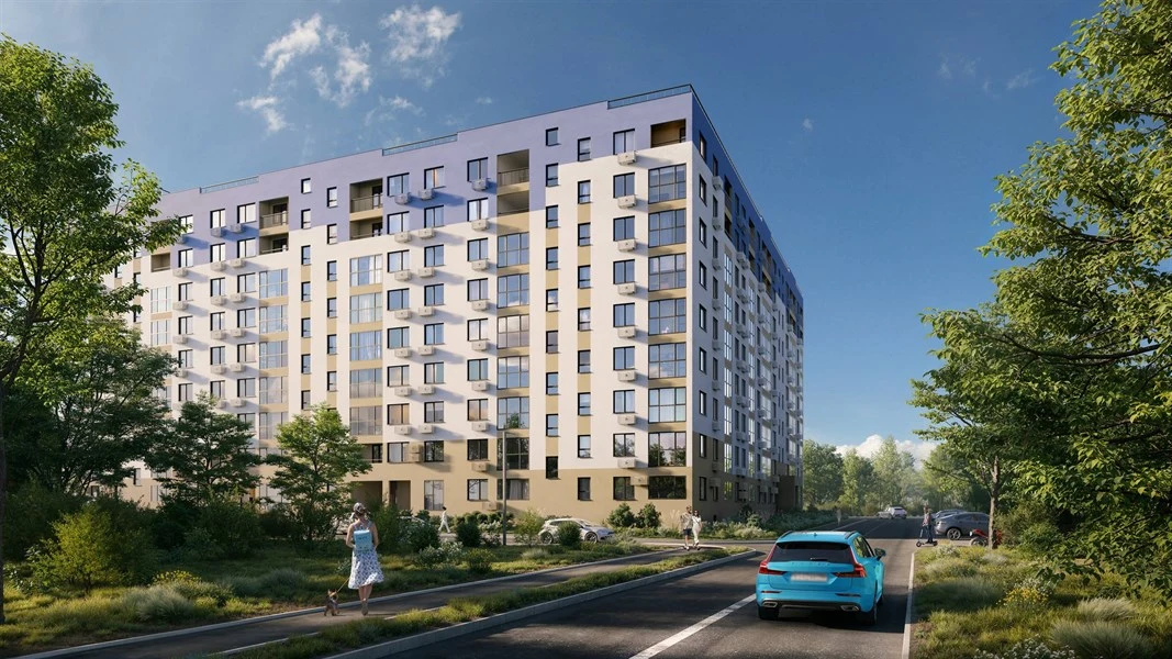 Квартира 3-комн. 73.6 кв. м
