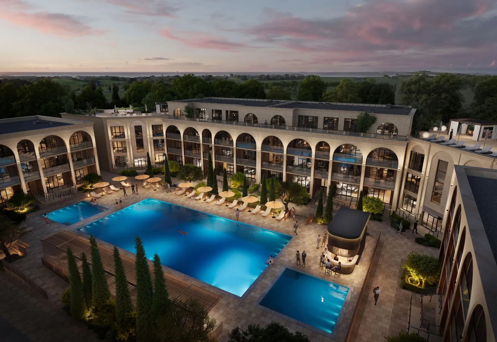 Апартаменты Студия 35.9 кв. м