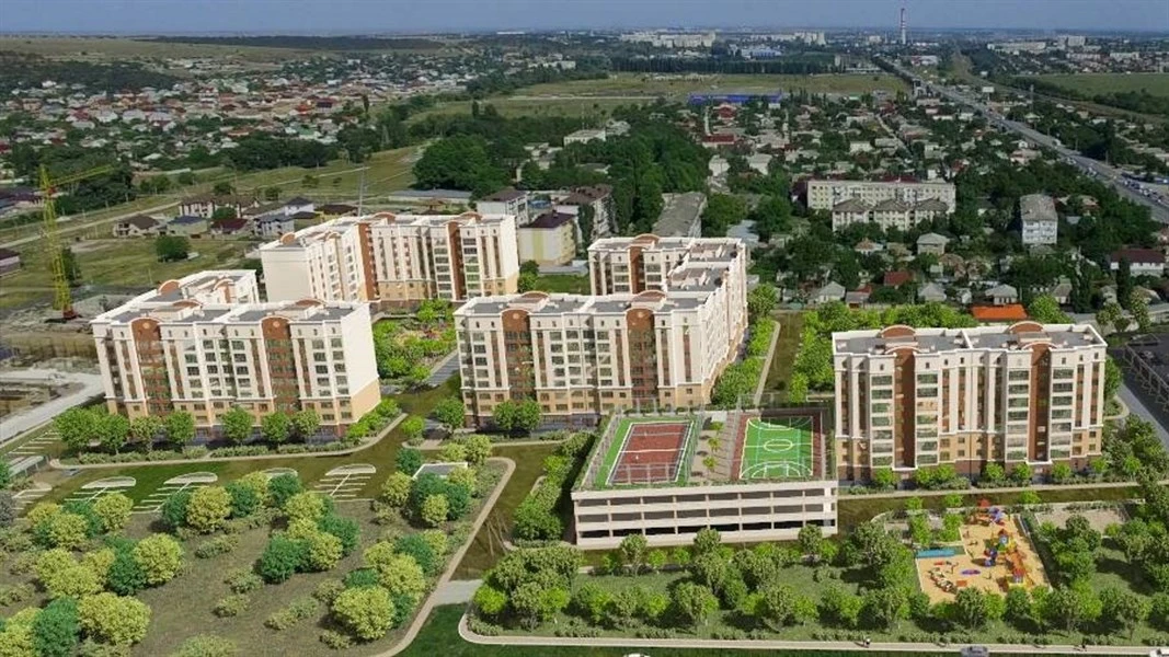 Квартира 1-комн. 44.59 кв. м