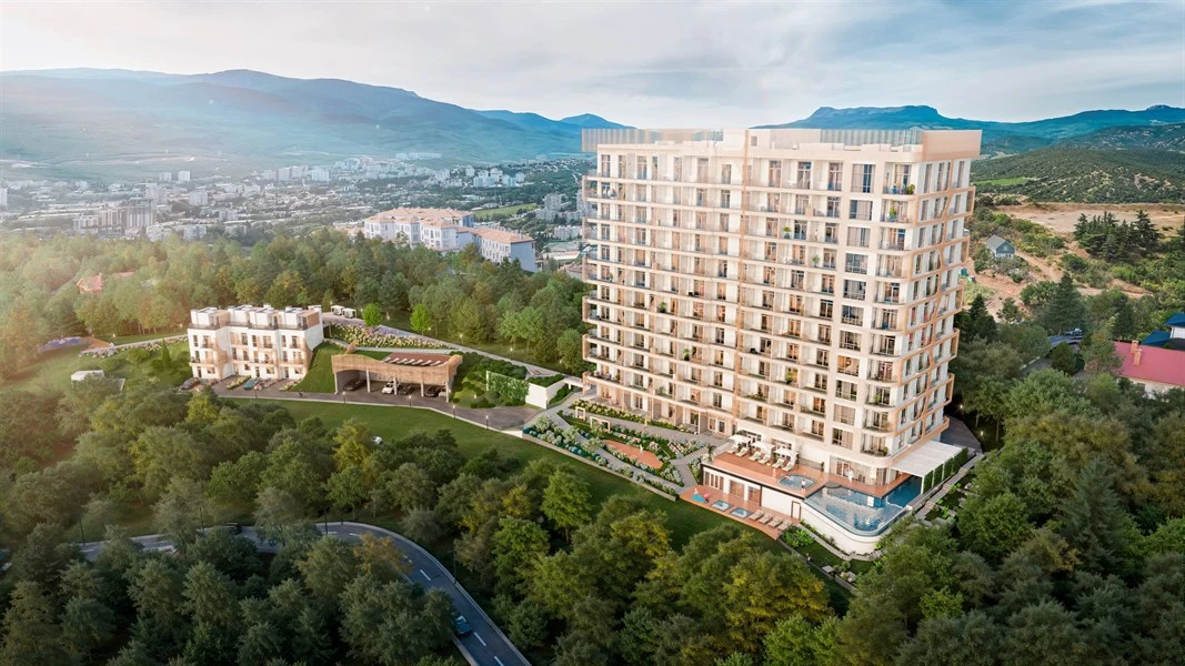 Апартаменты 1-комн. 68.87 кв. м