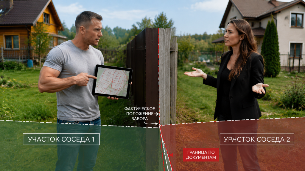 спор соседей из-за границ участка, кадастровая карта и забор, конфликт из-за межевания.png спор соседей из-за границ участка, кадастровая карта и забор, конфликт из-за межевания.png