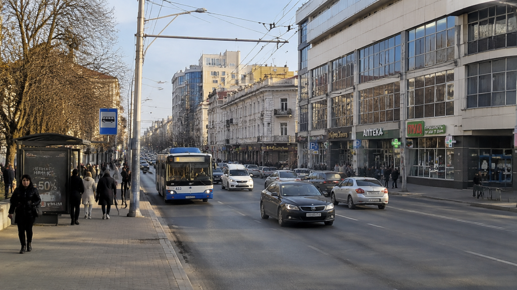 городская улица Симферополя, деловой центр Севастополя, работающий город без туристов, транспортная развязка и магазины.png городская улица Симферополя, деловой центр Севастополя, работающий город без туристов, транспортная развязка и магазины.png