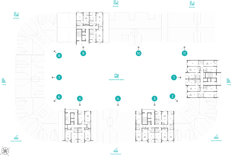 Квартира 1-комн. 39.41 кв. м