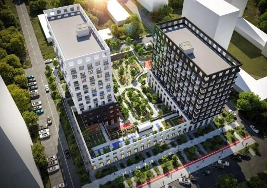 Квартира 1-комн. 47.7 кв.м