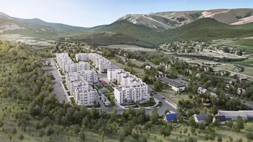Квартира 3-комн. 77.3 кв. м