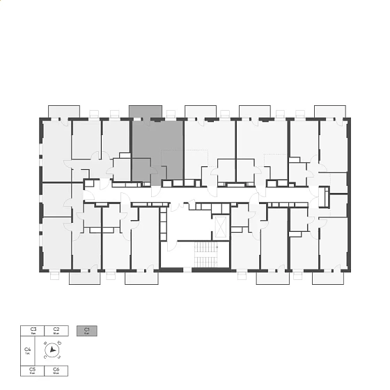 Квартира 1-комн. 35.26 кв. м