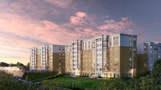 Квартира 1-комн. 34.5 кв. м