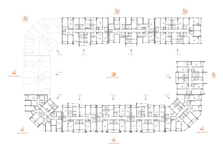 Квартира 2-комн. 49.1 кв. м