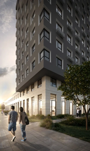 Квартира 2-комн. 75.56 кв.м