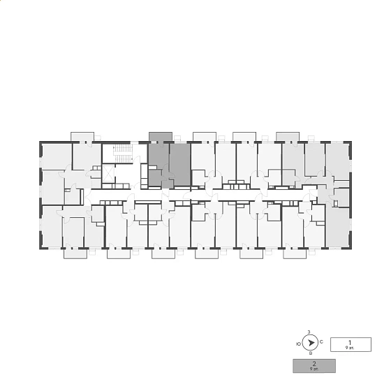 Квартира 1-комн. 36.31 кв. м