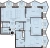 Квартира 3-комн. 104.28 кв. м