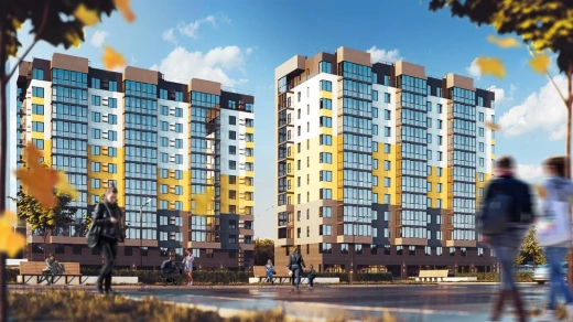 Квартира 3-комн. 60.8 кв. м