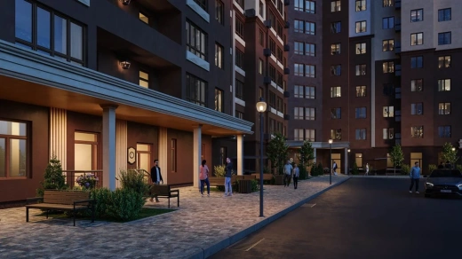 Квартира Студия 29.5 кв. м