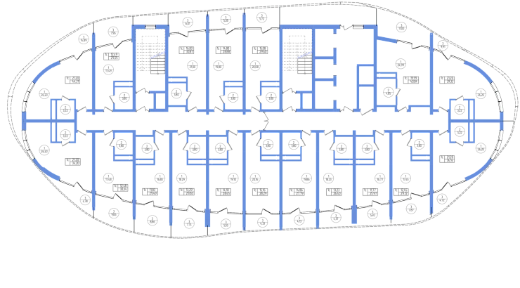 Апартаменты Студия 39.33 кв. м