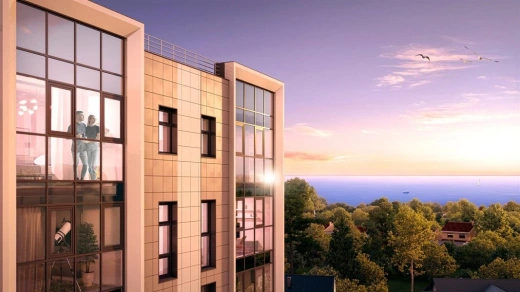 Квартира 1-комн. 47.7 кв. м