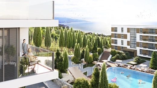 Апартаменты 2-комн. 56.8 кв. м