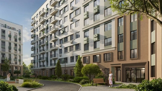 Квартира 2-комн. 55.3 кв. м