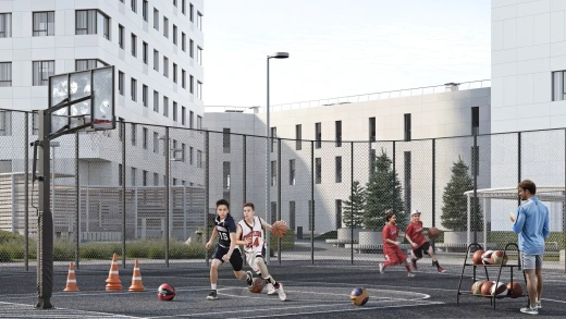 Квартира 1-комн. 64.26 кв.м