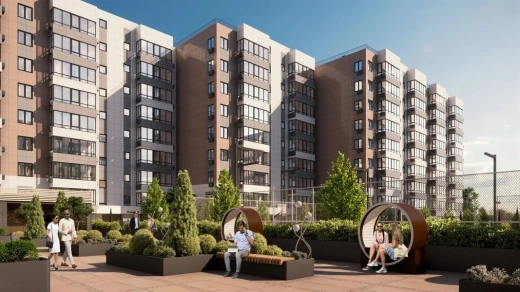 Квартира 3-комн. 75.6 кв. м