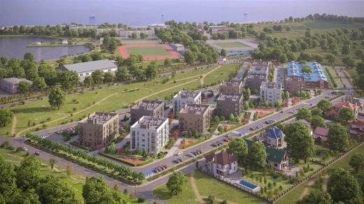 Квартира 1-комн. 40.4 кв. м