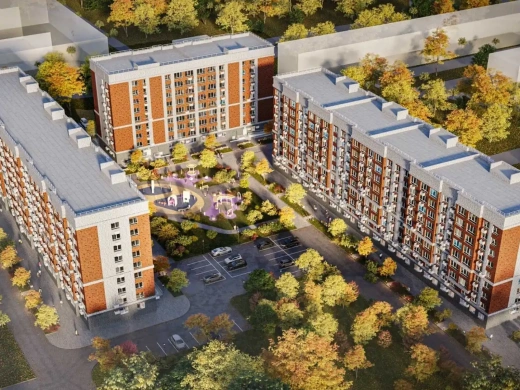 Квартира 1-комн. 34.3 кв. м