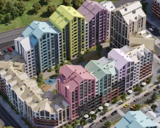 Квартира 2-комн. 65.75 кв. м