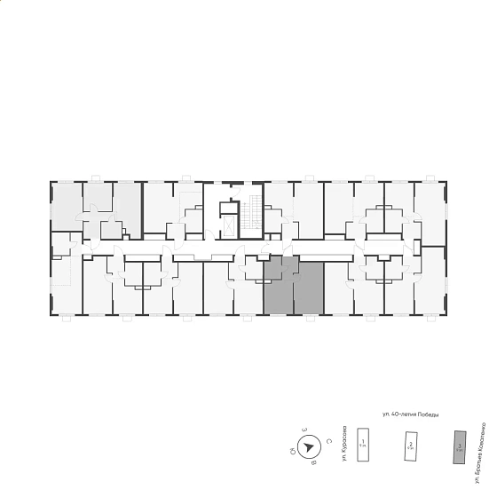 Квартира 1-комн. 36.9 кв. м