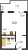 Апартаменты Студия 31.87 кв. м