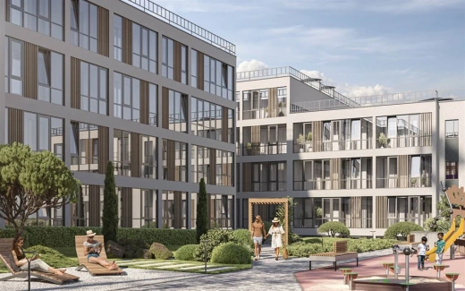 Квартира 1-комн. 46.3 кв. м