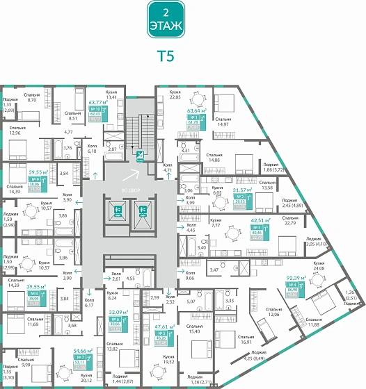 Квартира 1-комн. 29.13 кв.м