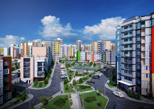 Квартира 2-комн. 61.5 кв. м
