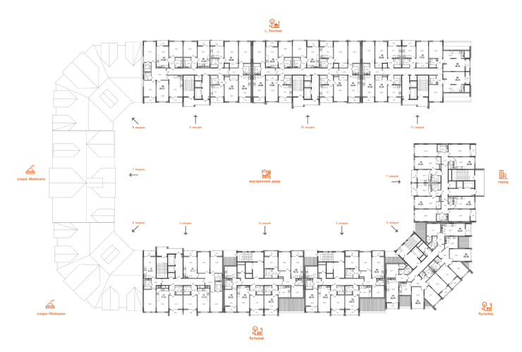 Квартира 3-комн. 70.72 кв. м