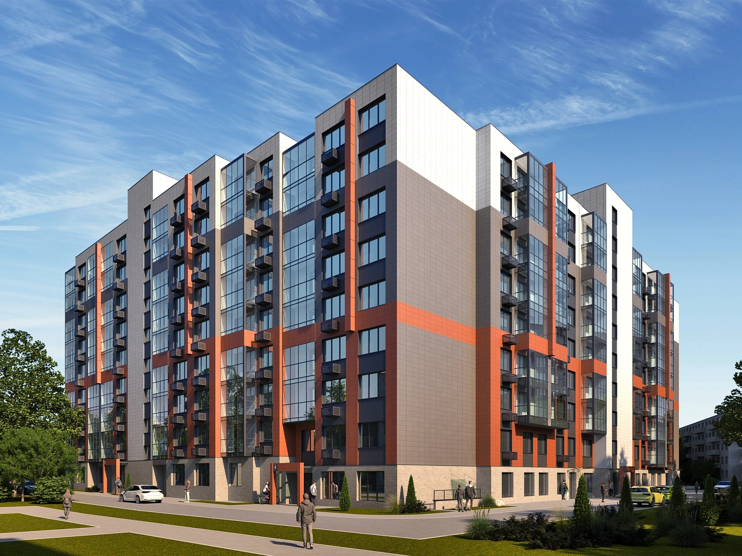 Квартира 1-комн. 42.8 кв. м