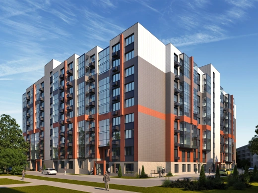 Квартира 1-комн. 42.8 кв. м