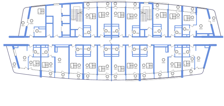 Апартаменты 1-комн. 53.12 кв. м